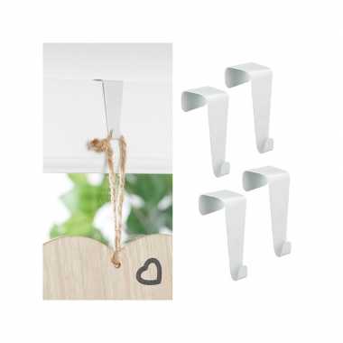 Deur venster ophang haken set 8x stuks kind